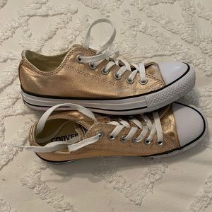 Rose Gold converse